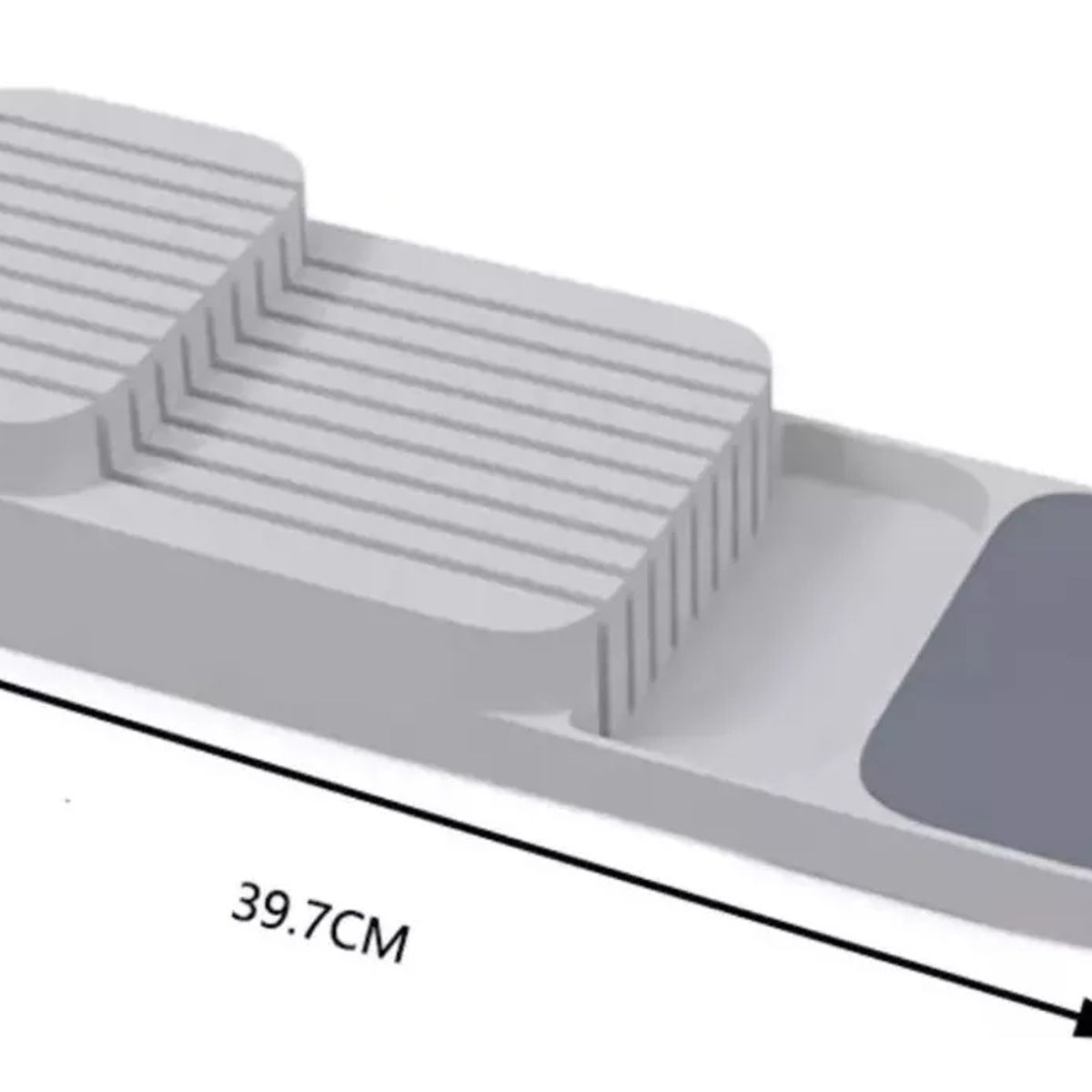GENERICO - Pack X2 Organizador Cubierto Cuchillo Organizador De Servicio
