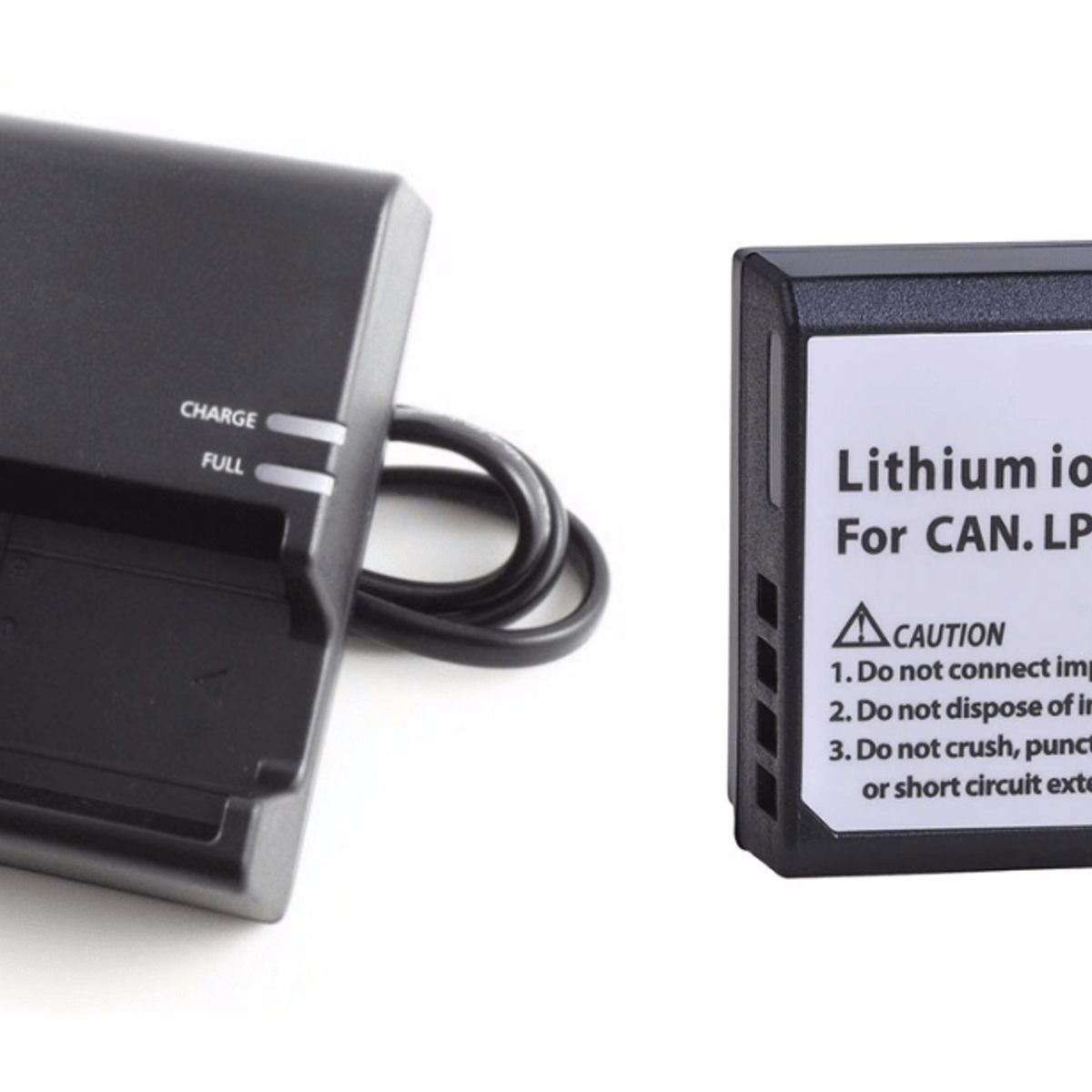 GENERICO - LP-E10 KIT CARGADOR + BATERÍA CANON ALTERNATIVA T3 T5 T6 T7 T100