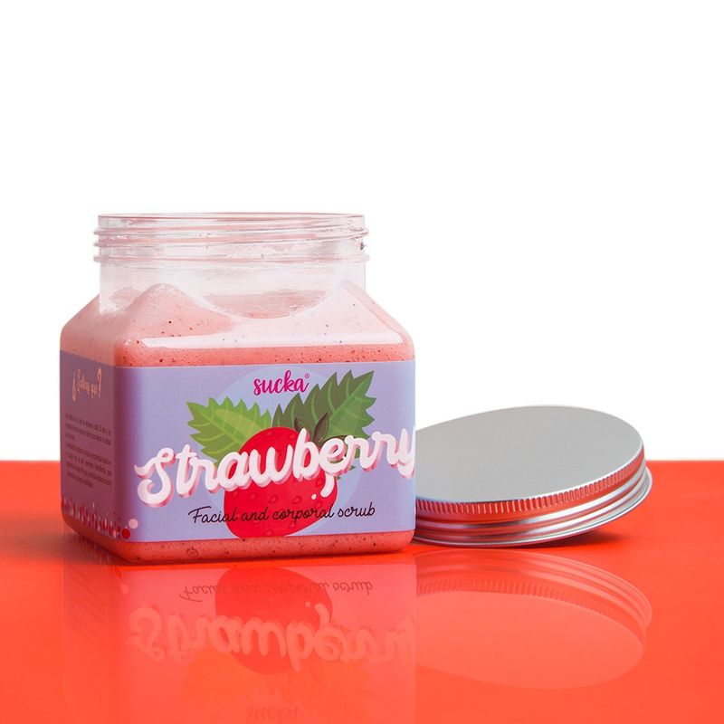 GENERICO - Exfoliante Facial Y Corporal Frutilla Strawberry Sucka Cosmetics