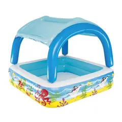 BESTWAY - PISCINA TECHO DESMONTABLE INFLABLE 140 X 140 X 114 CM