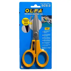 OLFA - Tijeras Microdentadas antideslizantes 170 mm SCS-2