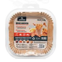 Papel Antiadherente Cuadrado Para Freidora De Aire