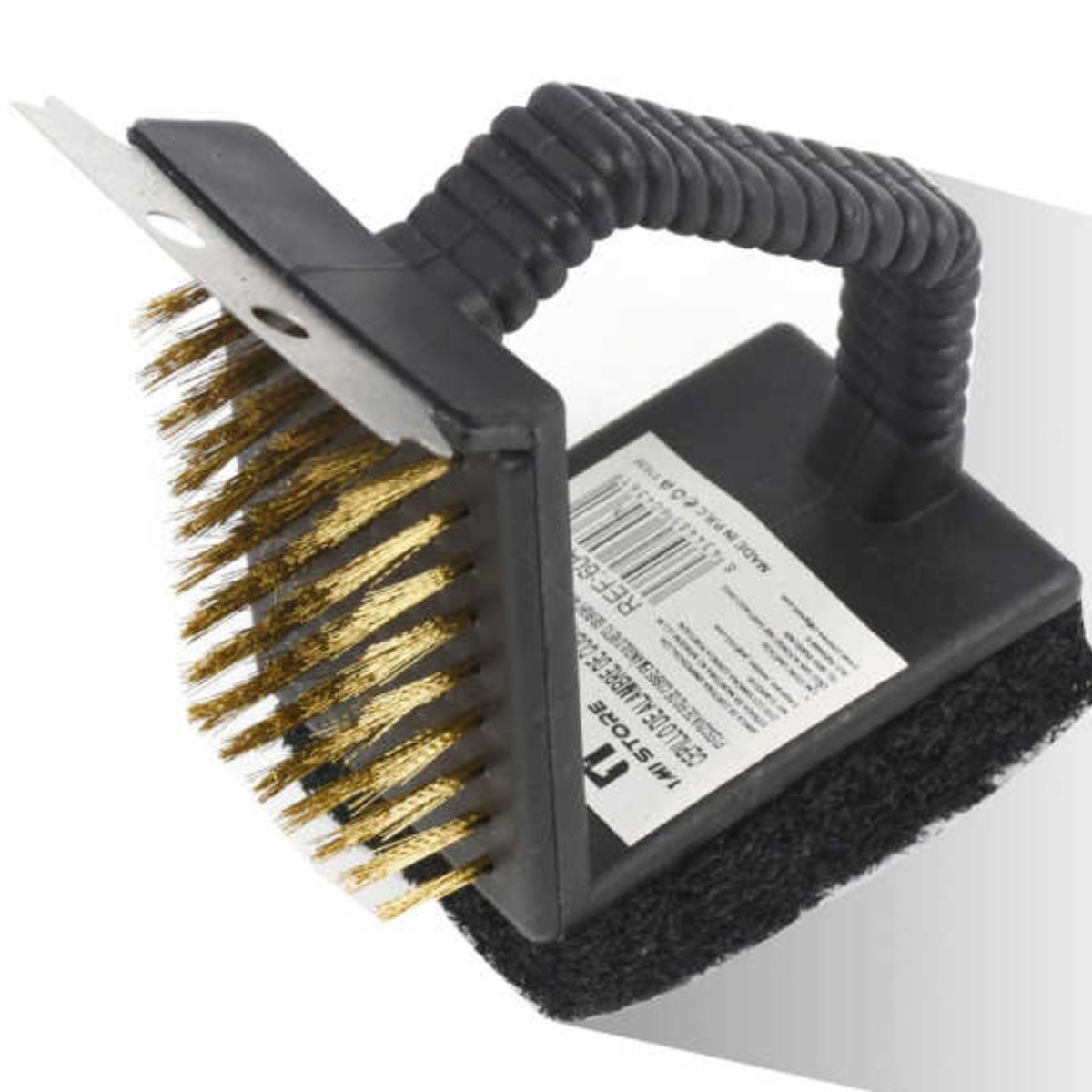 OEM - Cepillo Limpia Parrilla Barbacoa Asador