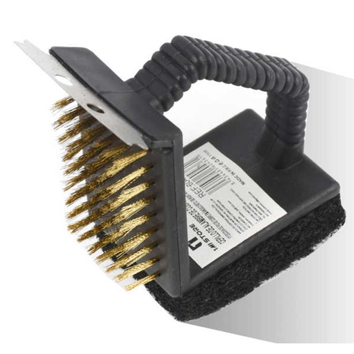 OEM - Cepillo Limpia Parrilla Barbacoa Asador