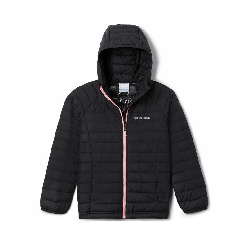 COLUMBIA - Parka Niña Powder Lite Hooded Negro COLUMBIA