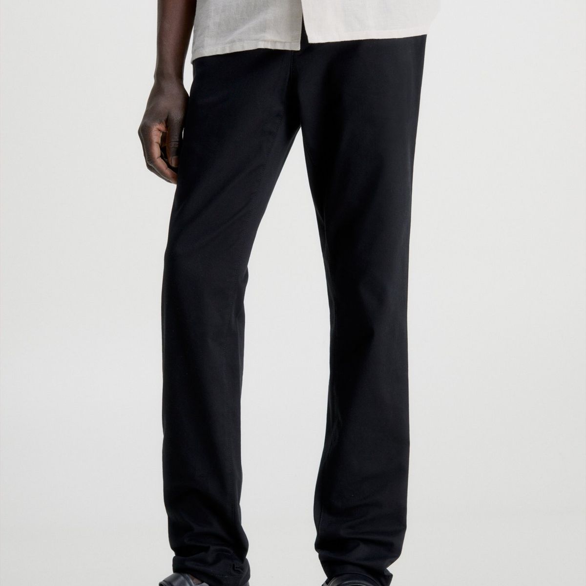 CALVIN KLEIN - Pantalón Chino Modern Twill Negro Calvin Klein