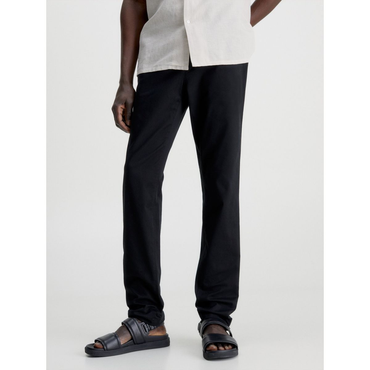 CALVIN KLEIN - Pantalón Chino Modern Twill Negro Calvin Klein