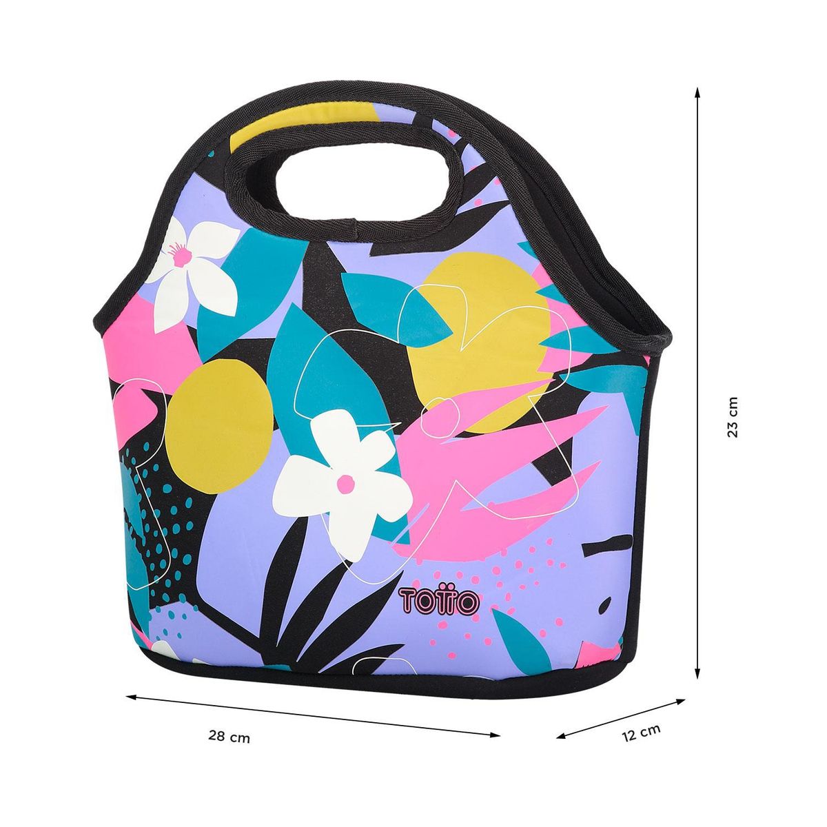 TOTTO - Lonchera Térmica New Casual Feliza para Mujer