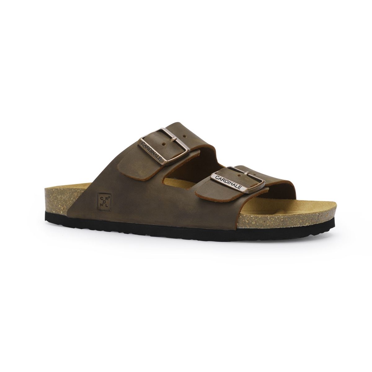 CARDINALE - Sandalias Cuero Rostock-9-01 Café CARDINALE