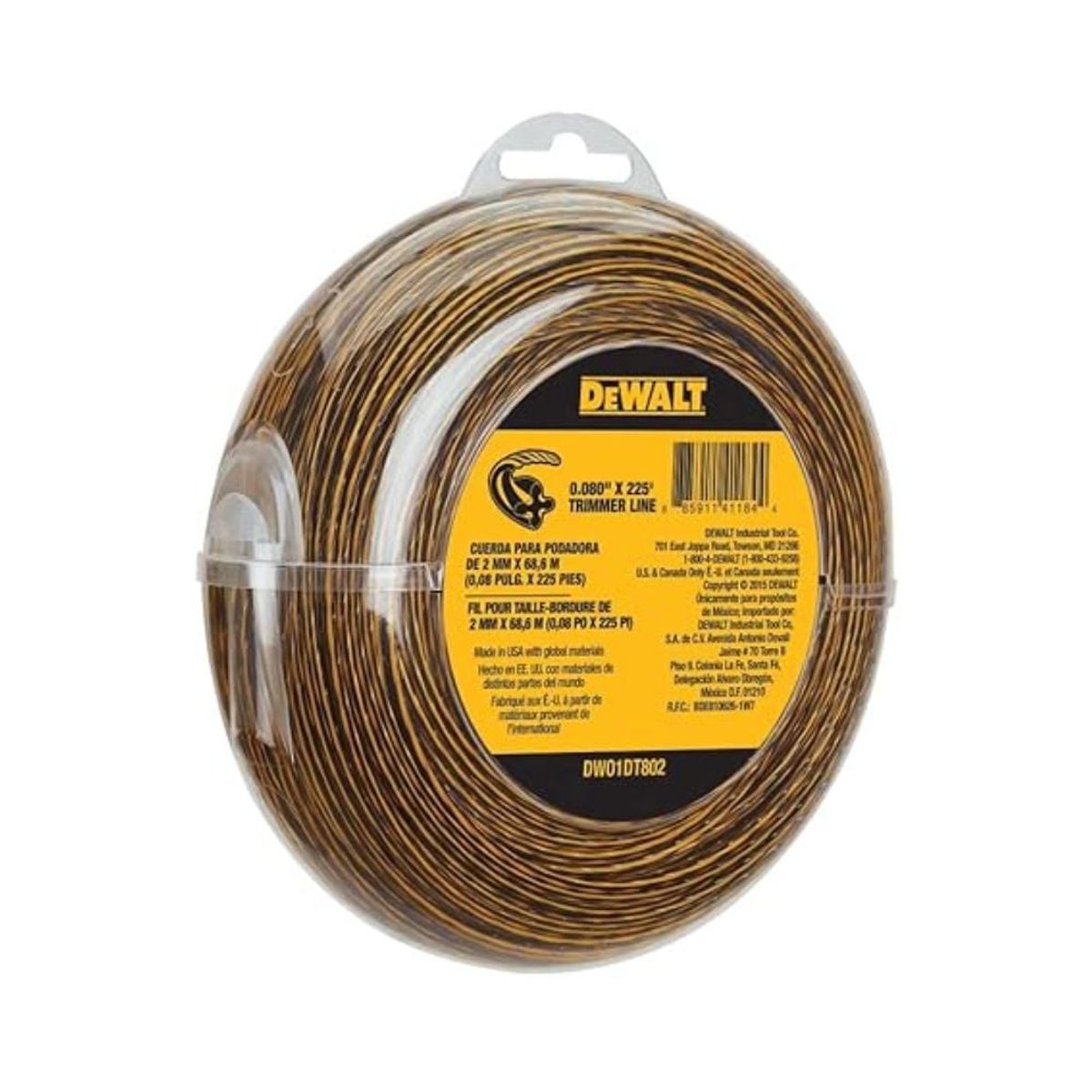 DEWALT - Cuerda para podadora Dewalt 2mmx68,6m DWO1DT802
