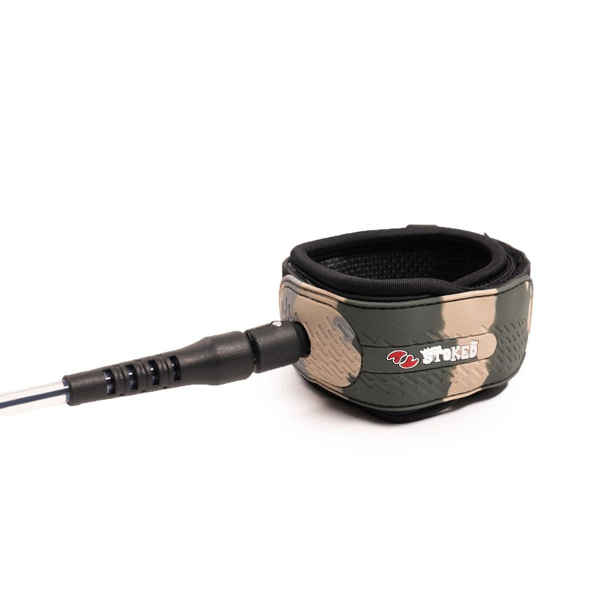 STOKED - Leash 6Ft 7Mm Pacifico Surf Camo Unisex Adulto Verde