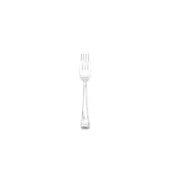GENERICO - Tenedor De Plastico Plateado Oscuro 6pcs 18cm
