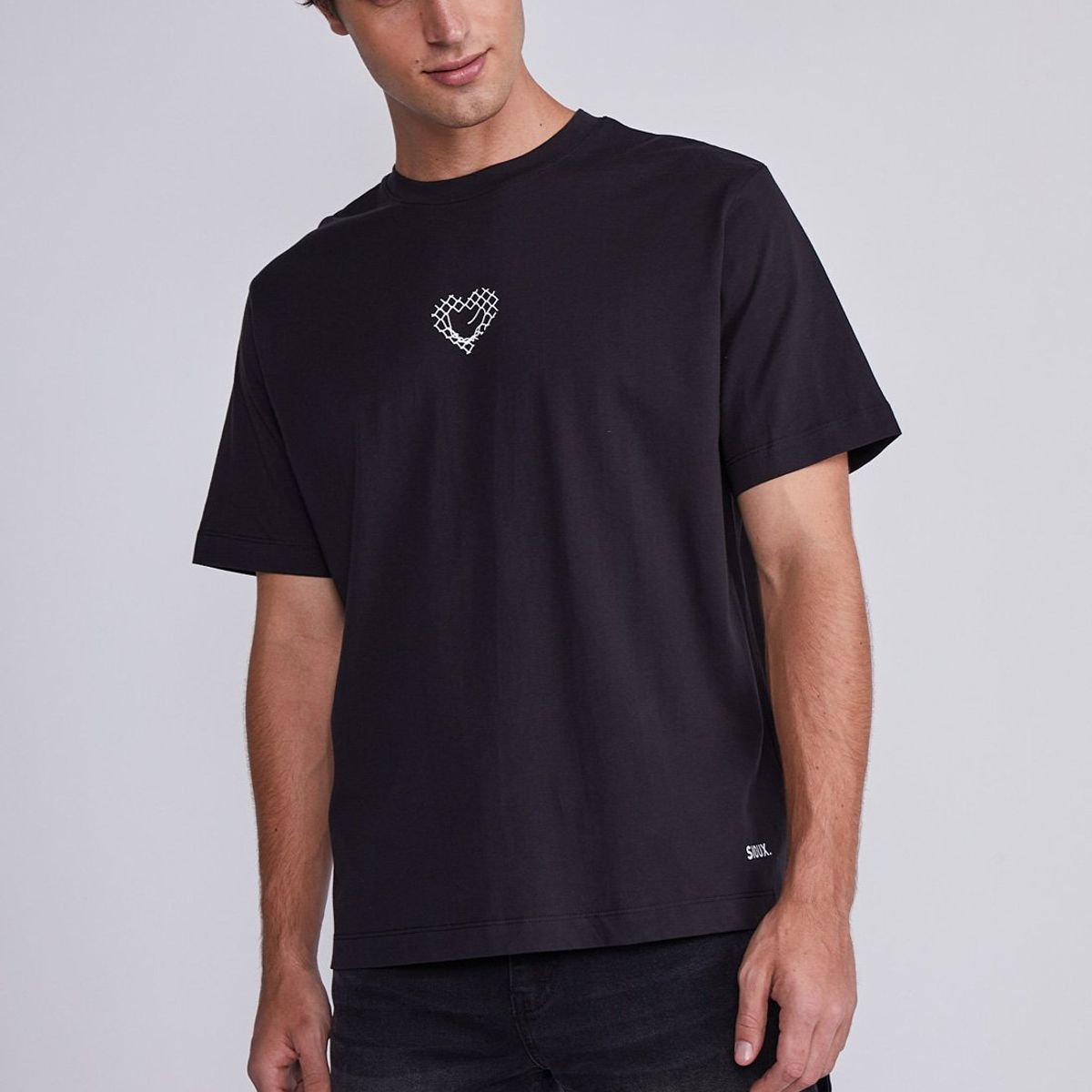 SIOUX - Polera Hombre Negro Alambre Sioux