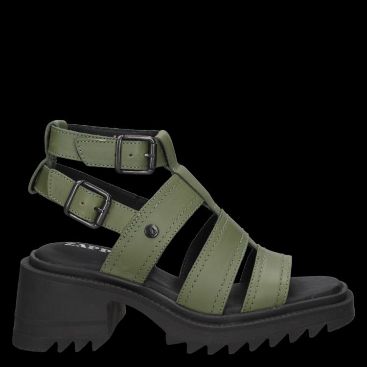 Sandalia Casual Mujer Verde