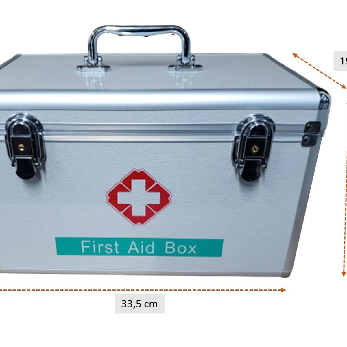 GENERICO - Botiquín Portátil de Primeros Auxilios Tipo Maletín