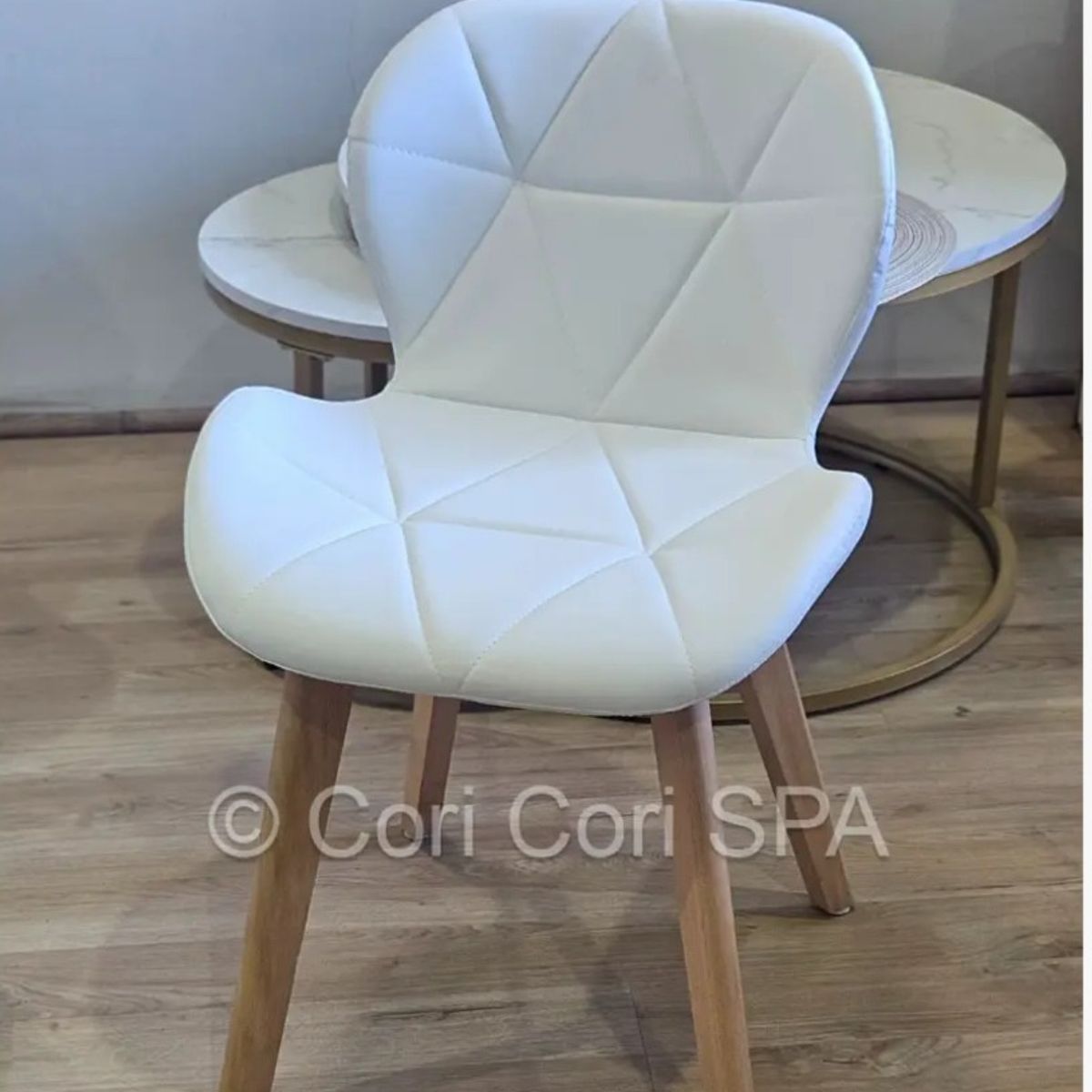 CORI CORI - Pack 4 Sillas Mariposa Wood Blanco