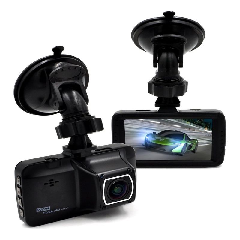 GENERICO - Camara Dvr Auto Full Hd Pantalla Lcd 27 Wdr + Memoria 32gb