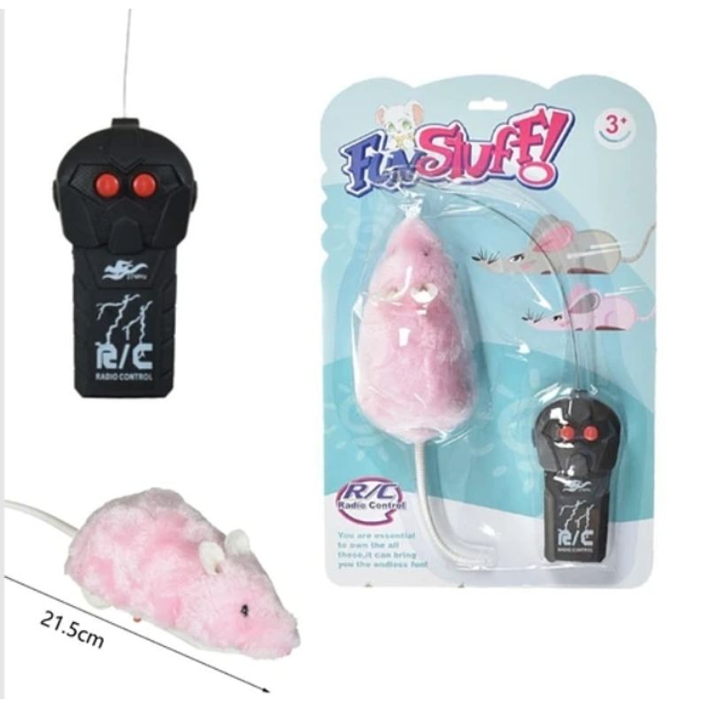 GENERICO - Ratón A Control Remoto Para Gatos Juguete Fun Stuff