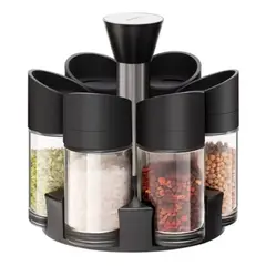 GENERICO - Rack Especiero Giratorio Set Condimentero Organizador 360