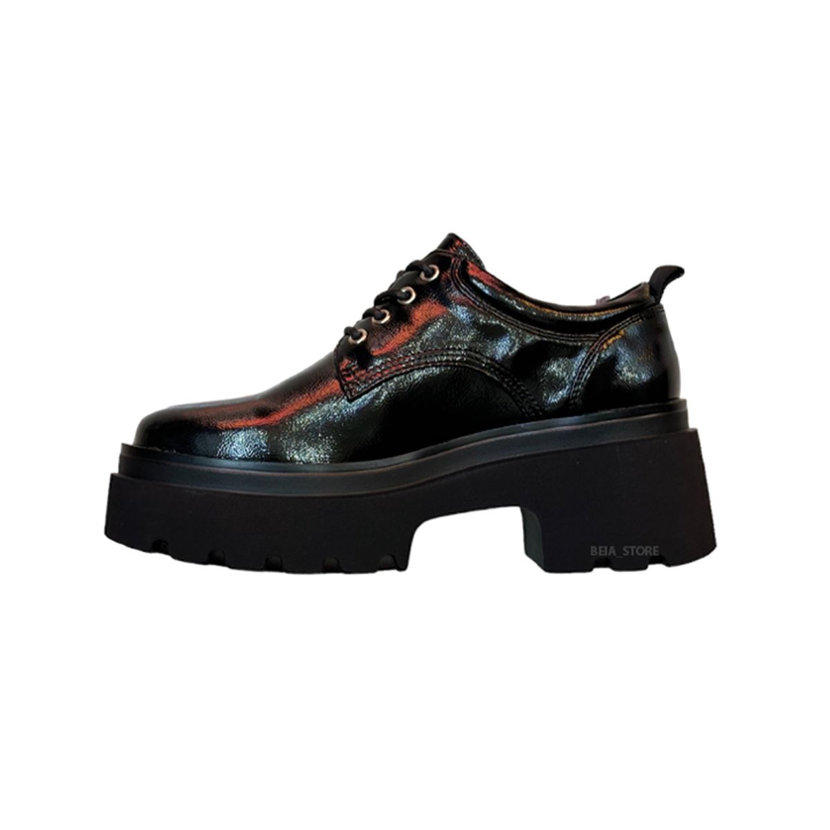 HTL - Zapato De Dama Charol con Plataforma