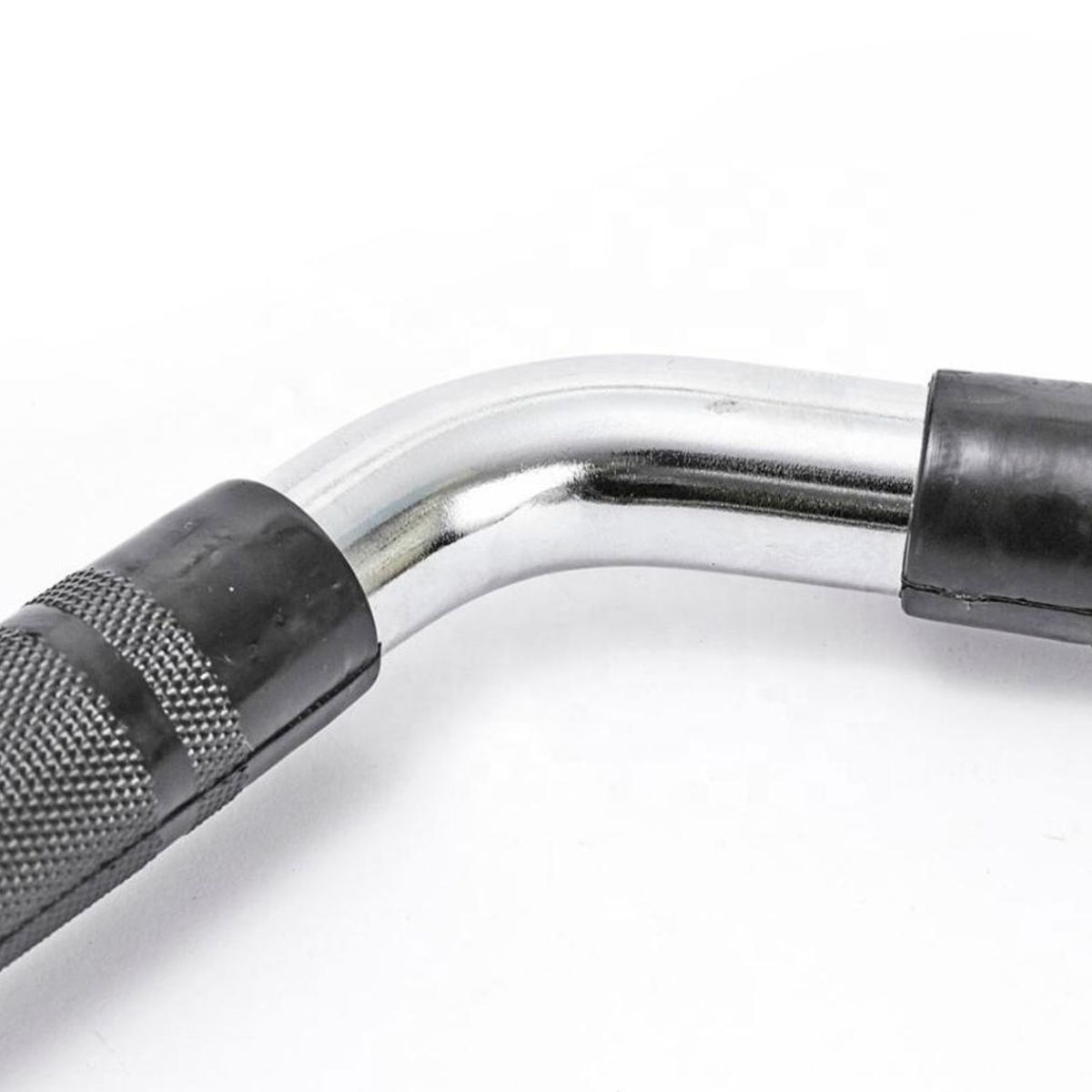 PLUSFIT - Barra Agarre Recta V Polea Triceps Biceps Engomada Plusfit