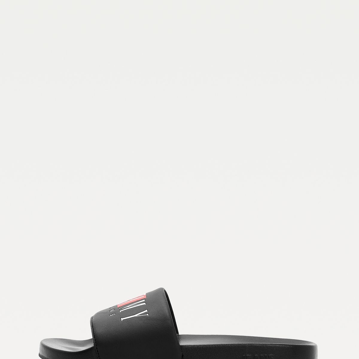 TOMMY HILFIGER - Sandalias Essential Con Parche Negro Tommy Hilfiger