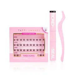 TATTI LASHES - KIT INVISILASH PESTAÑAS PEGAMENTO APLICADOR