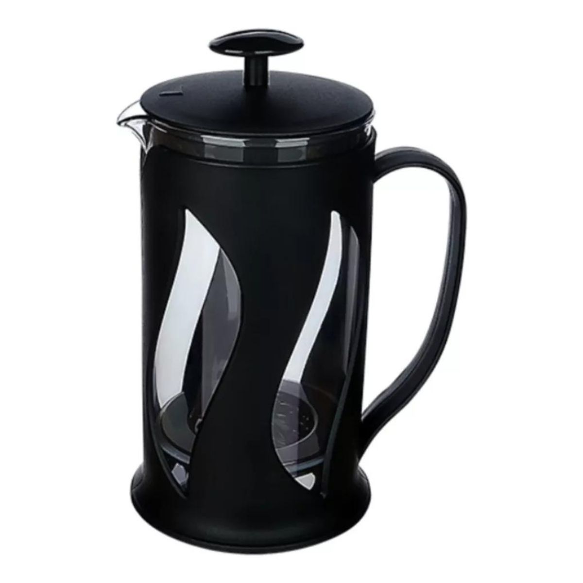 GENERICO - Prensa Francesa para Cafe Manual Negra Titiz 500 ML