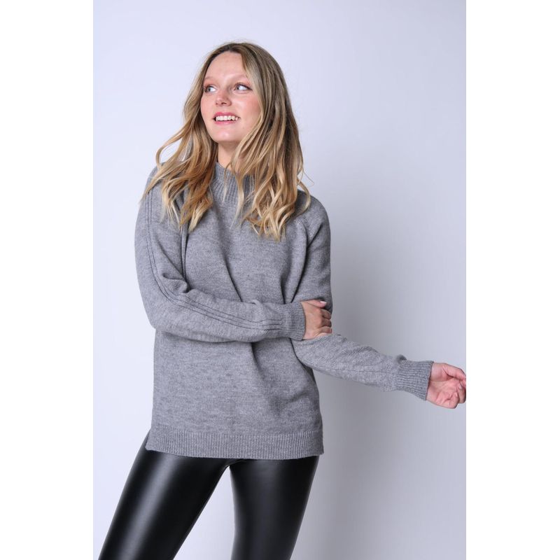 ECLIPSE - Sweater Sofía Gris Eclipse ECLIPSE