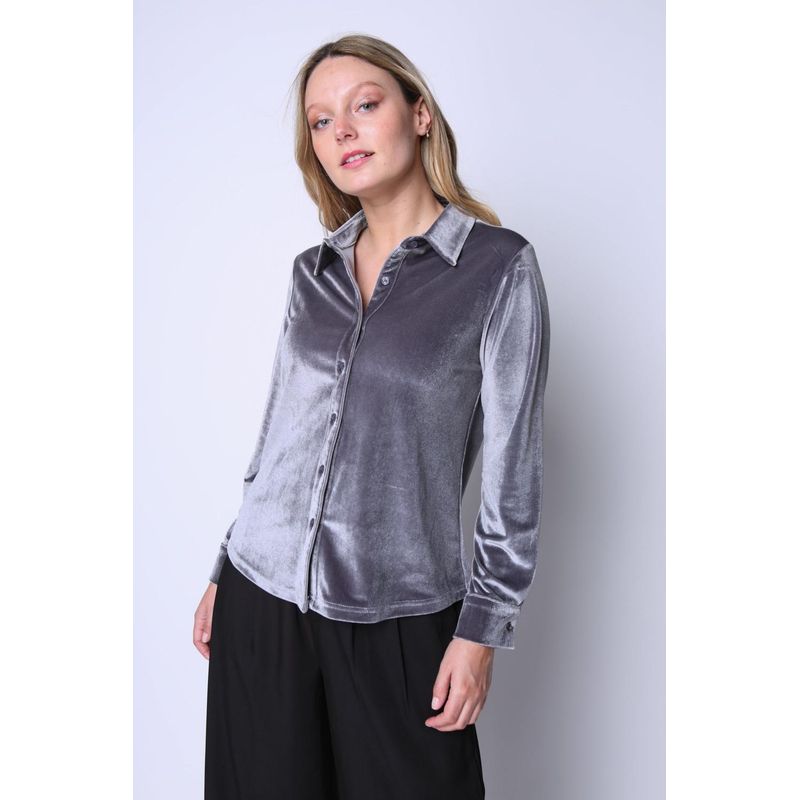 ECLIPSE - Camisa Magdalena Gris Eclipse ECLIPSE