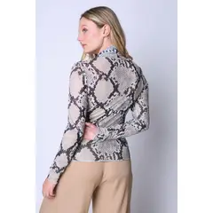 ECLIPSE - Polera Vicky Gris