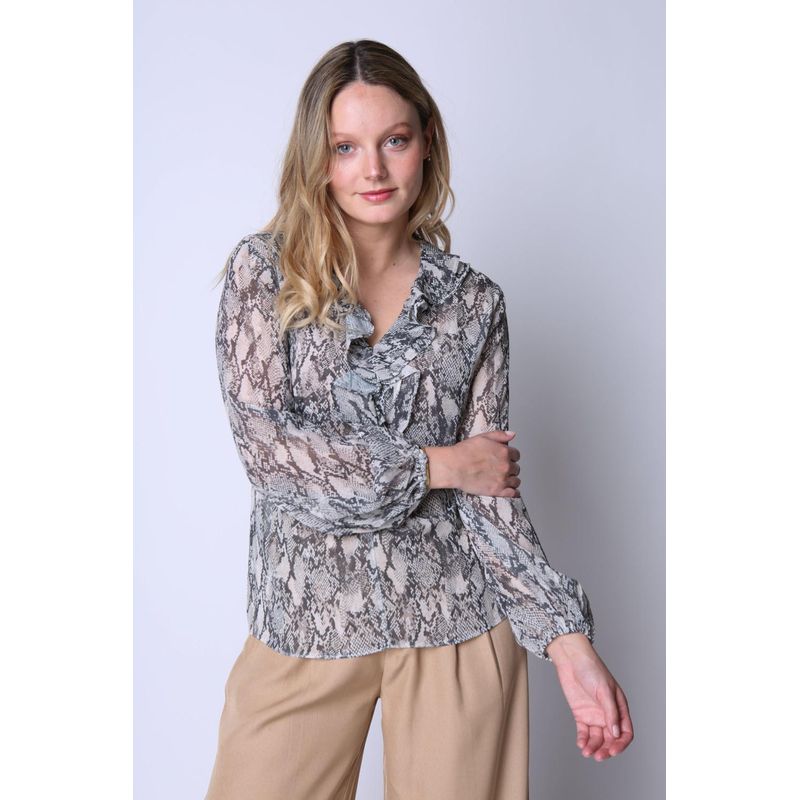 ECLIPSE - Blusa Virginia Gris Eclipse ECLIPSE