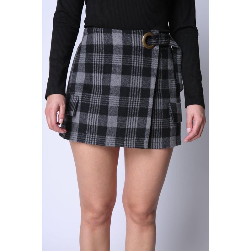ECLIPSE - Falda Short Gina Negro Eclipse ECLIPSE