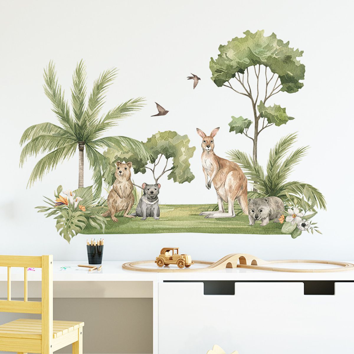 MY MOMI - The Jungle 2 (70X24) - Vinilo sticker pared