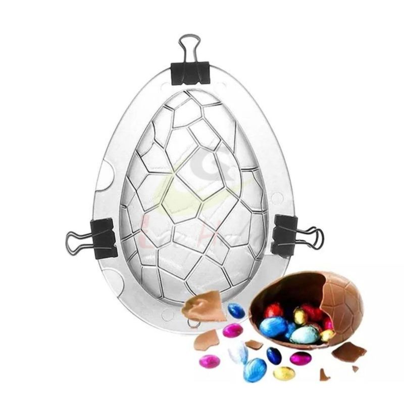 GENERICO - Molde Huevo De Pascua Chocolate Acrílico Dinosaurio