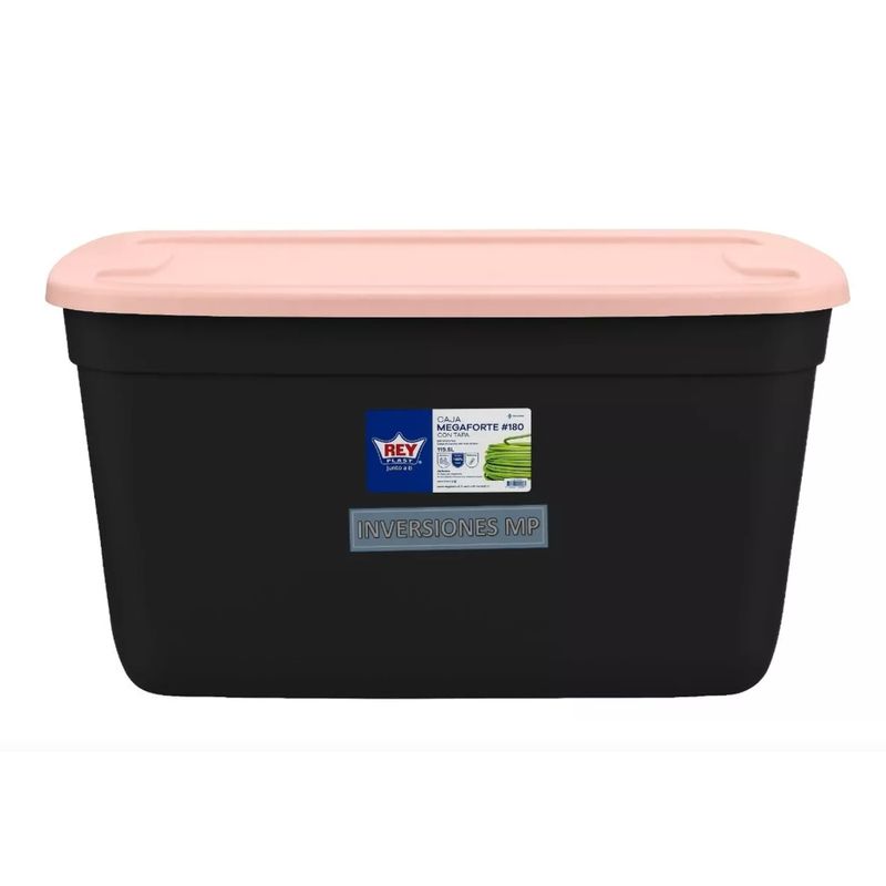 GENERICO - Caja Organizadora Almacenamiento Megaforte 120 Lts