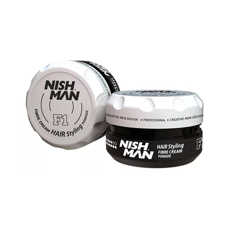 GENERICO - Nishman Hair Styling F1 Fiber 100ml Crema para peinar