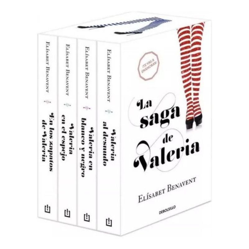 DEBOLSILLO - Estuche Saga Valeria - Zapatos + Espejo + Blanco + Desnudo