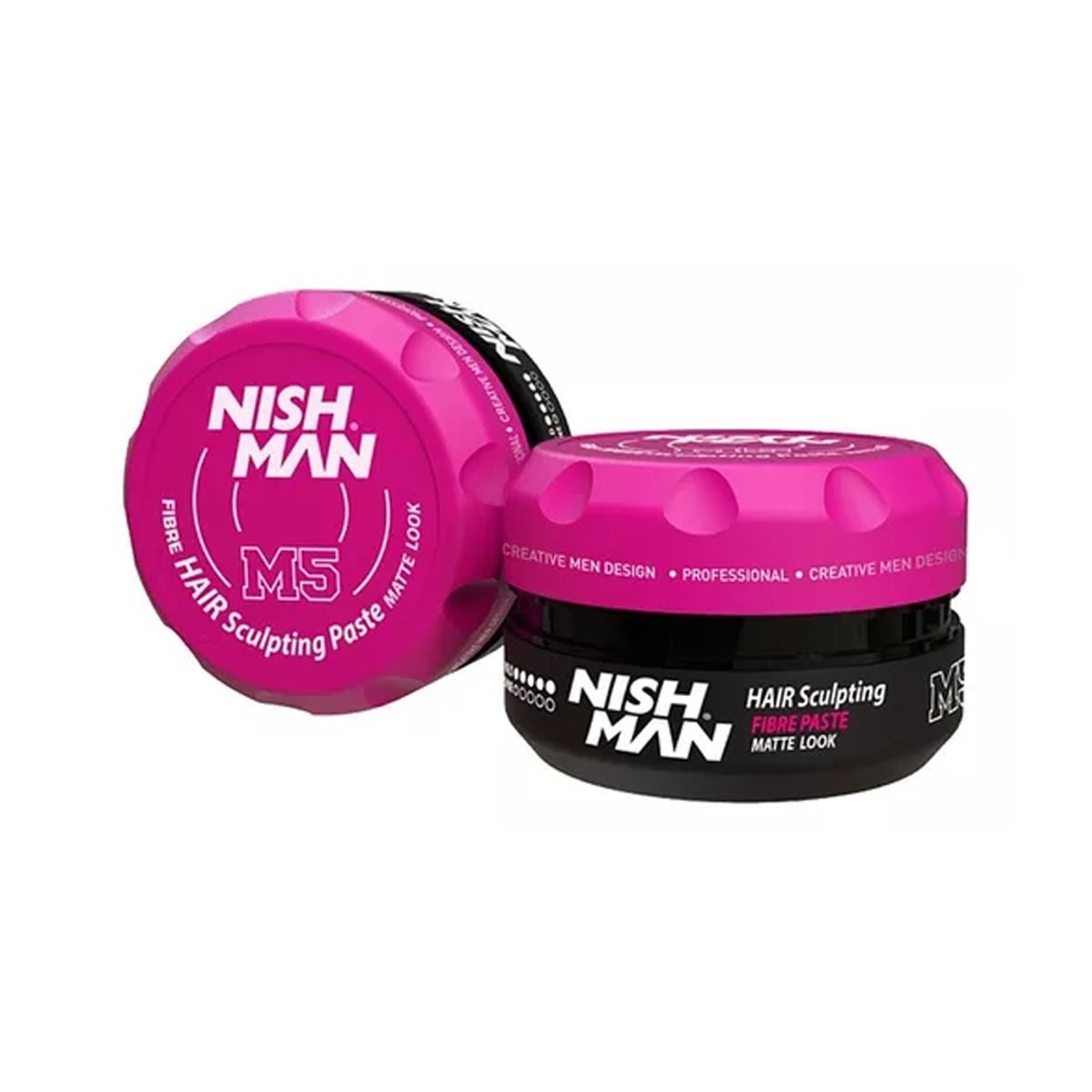 GENERICO - Nishman Hair Sculpting M5 Fiber Matte 100ml Crema para peinar
