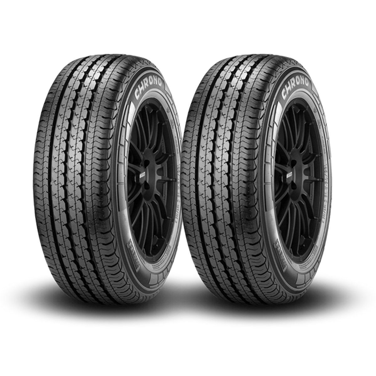 PIRELLI - SET 2 NEUMATICOS PIRELLI 185 R14C 102R CHRONO