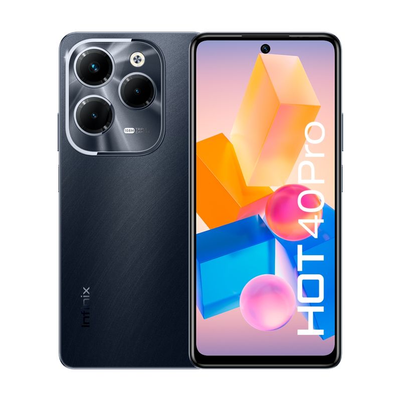 INFINIX - Infinix Hot 40 Pro 4G Black 8GB RAM 256GB ROM