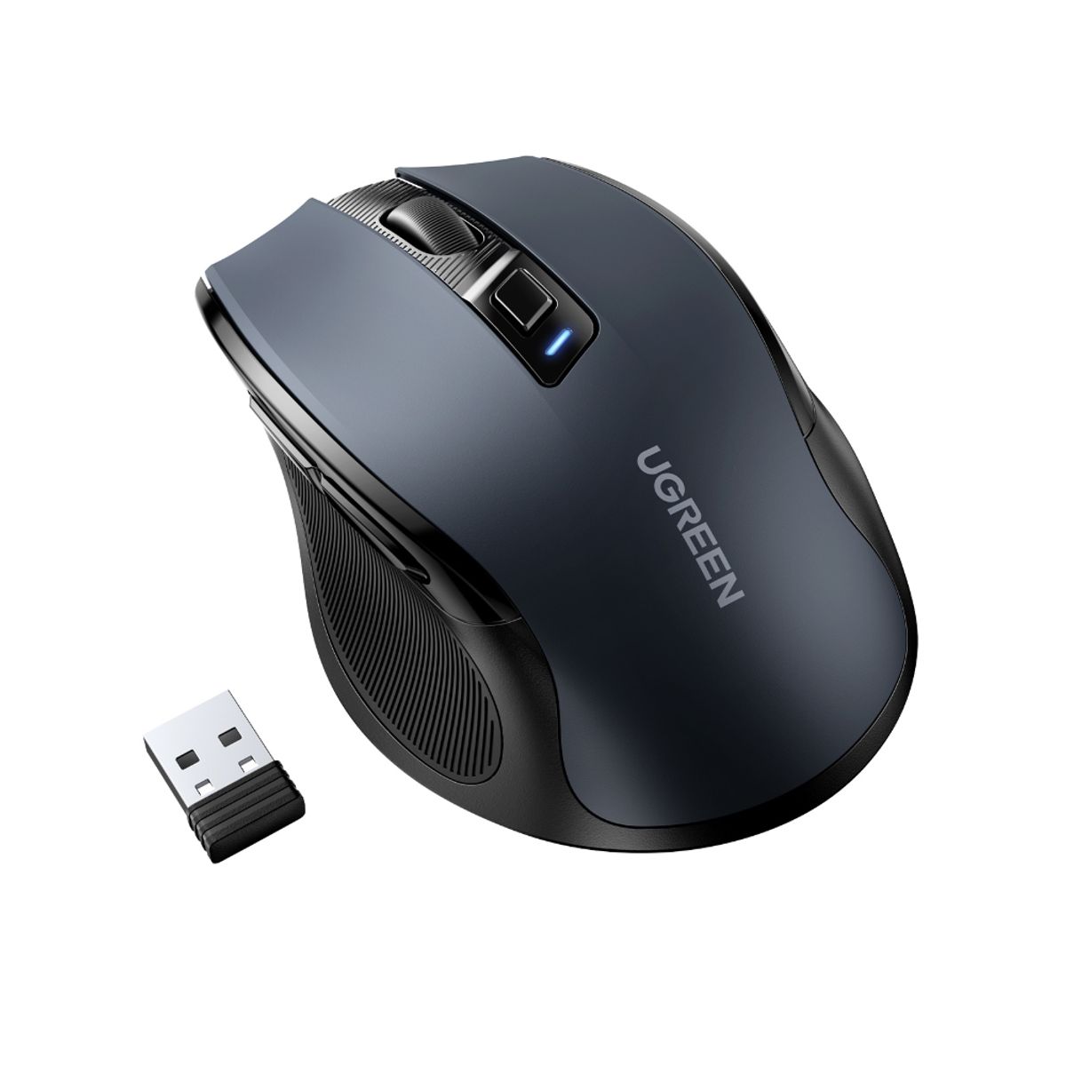 UGREEN - MOUSE INALAMBRICO 24GHZ ERGONOMICO NEGRO UGREEN MU006