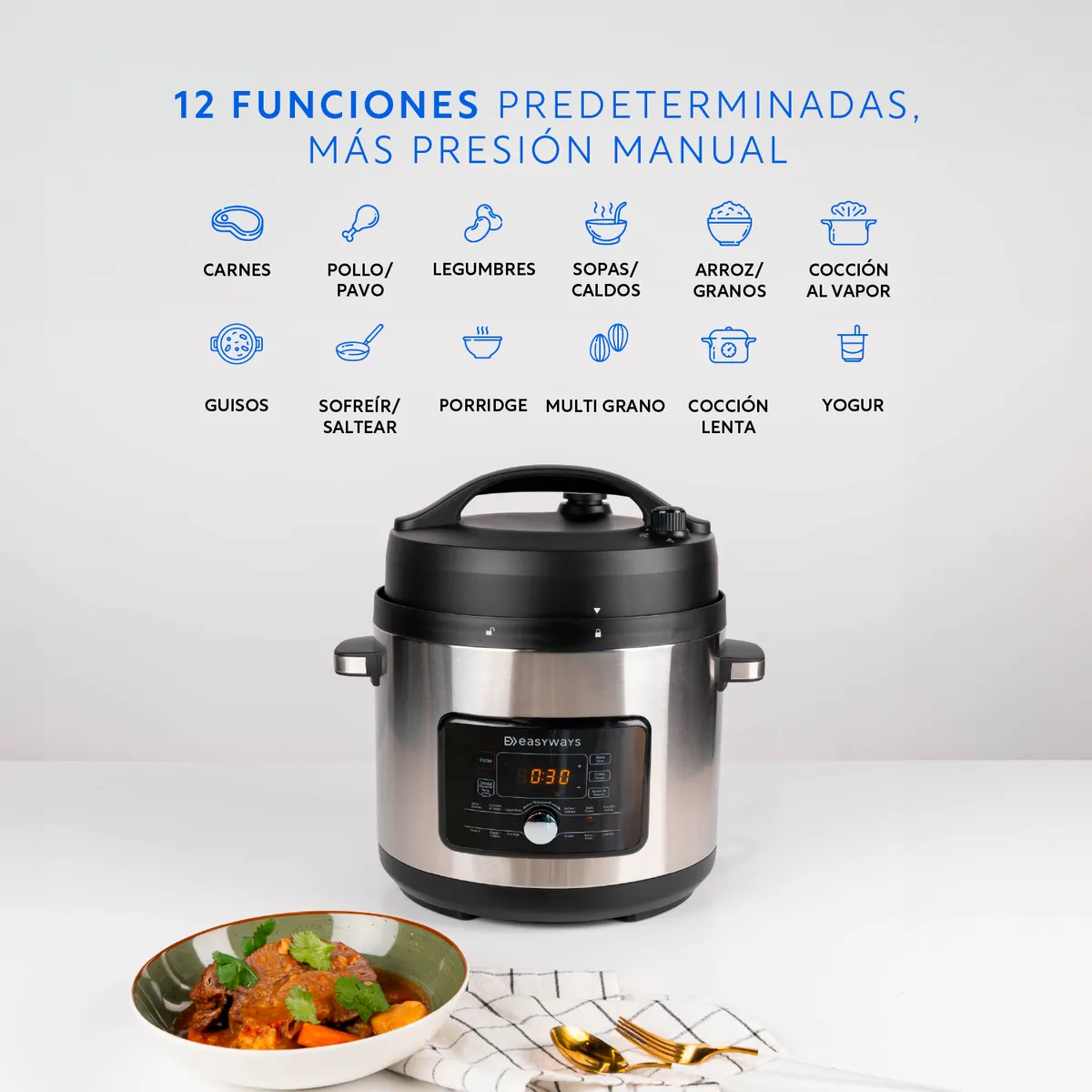 EASYWAYS - Olla de Coccion Fast Pot 5,7 L EasyWays