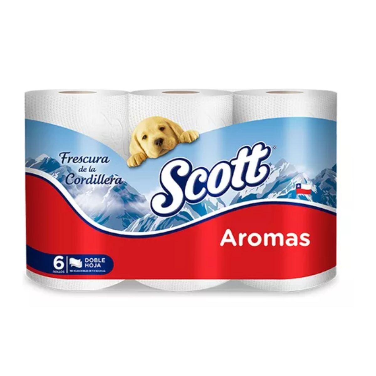 SCOTT - Papel Higiénico Scott Aromas 24 Unidades Doble Hoja