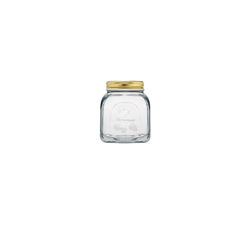 PASABAHCE - Set De 6 Frascos Conserveros Con Tapa De Metal 500 Ml PASABAHCE