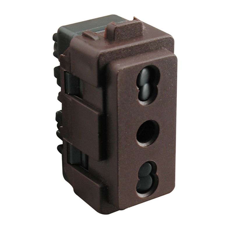 SCHNEIDER ELECTRIC - MODULO ENCHUFE 2P+T 10/16A 250V CAFÉ GENESIS Schneider