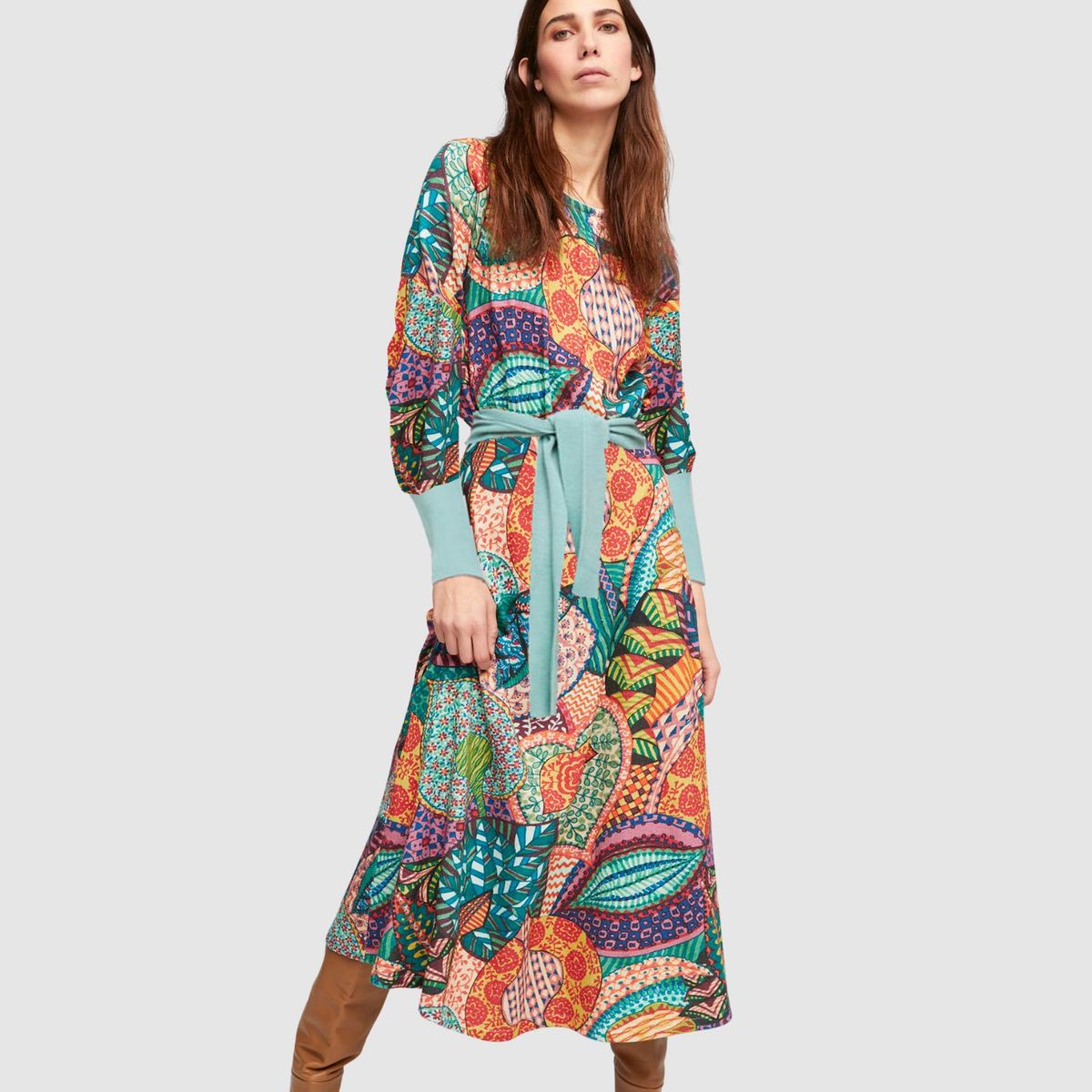 ALDO MARTINS - Vestido Aldo Martins Verde Alia