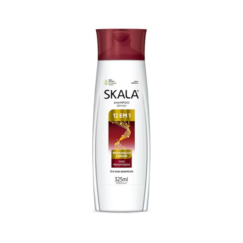 SKALA - Shampoo Sin Sal Restauracion 12 en 1 de 325ml Skala - Blanco