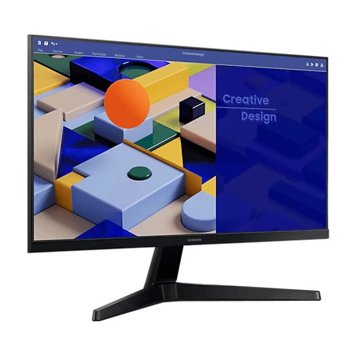 SAMSUNG - Monitor Samsung Plano 27 IPS FullHD 75Hz HDMI VGA FreeSync