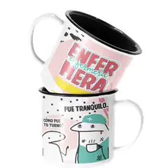 SM - Taza Enlozada Lechera Enfermera Regalo Enfermera Profesion